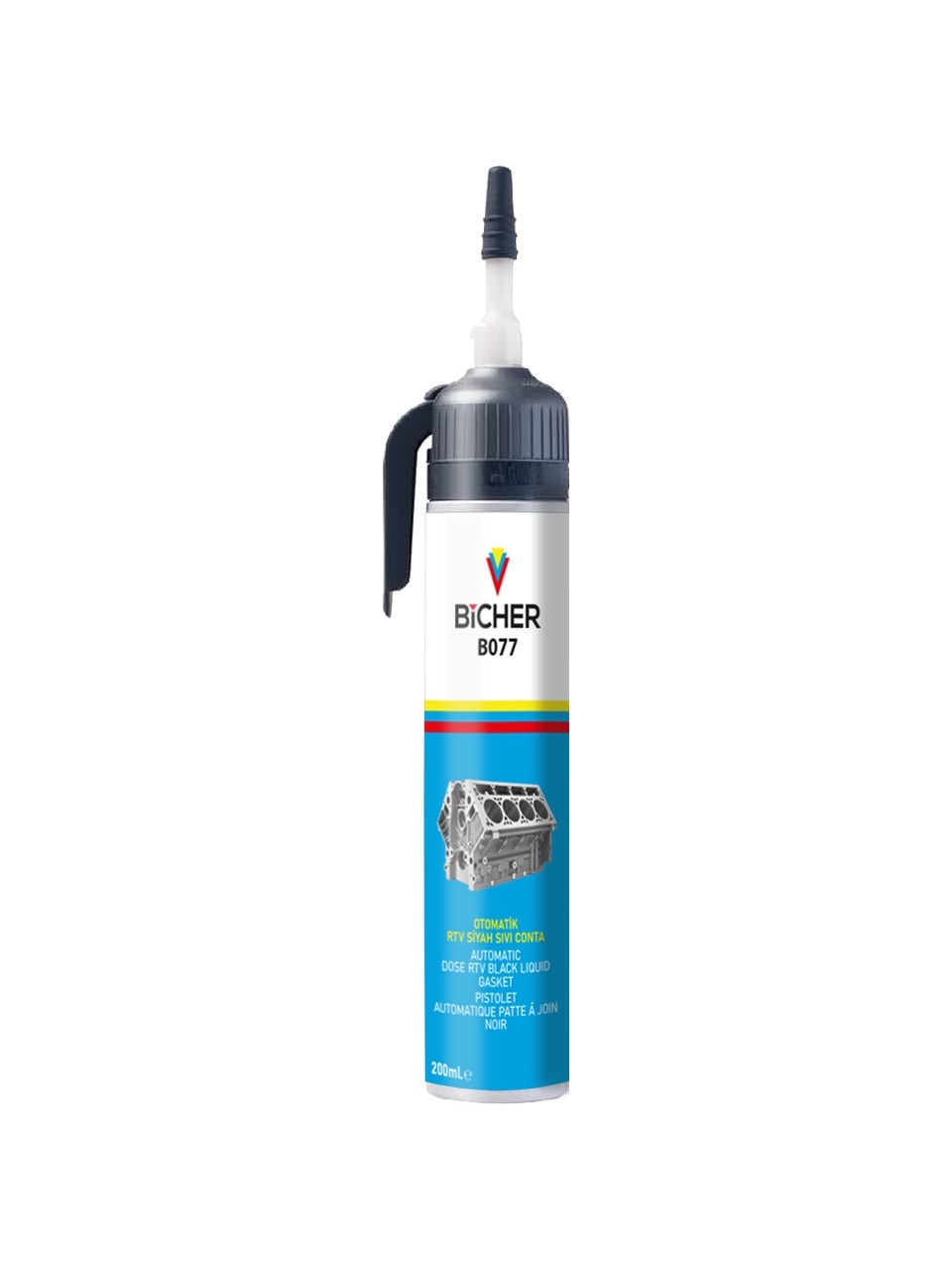 Bicher Otomatik Rtv Sıvı Conta 200 ml görsel 1